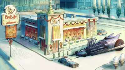 ♪ Jingle Bells, Batman smells
Robin laid an egg ♪ - Merry Little Batman