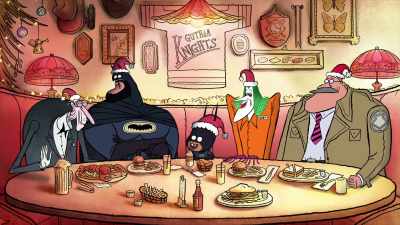 ♪ Jingle Bells, Batman smells ♪ - Merry Little Batman