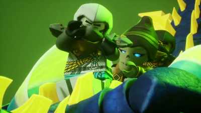 -[Jiro growling]
-[all coughing] - LEGO Ninjago: Dragons Rising