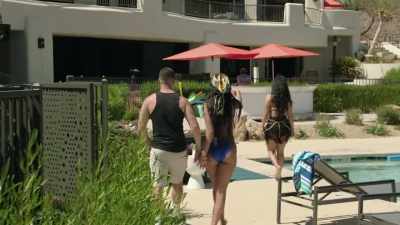 - JJ. Want to go over here?
- Wherever. - Double Shot at Love