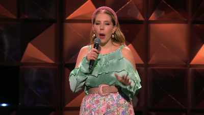 Jo has been in so many eras of comedy, - Backstage with Katherine Ryan