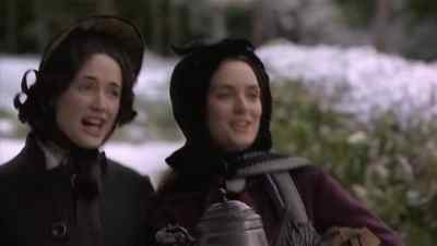 Jo, you should let them speak first.
What will they think of us? - Little Women