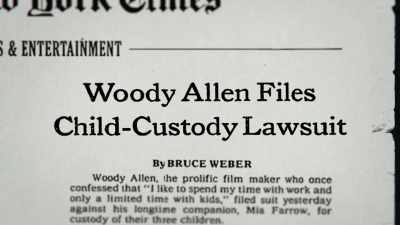 Joan:
Very often, the abuser
files for custody - Allen v. Farrow