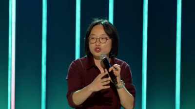 Joanna does all the
interior decorating, - Jimmy O. Yang: Good Deal