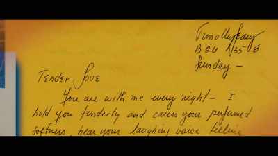 [Joanna]
I wrote him every day, - My Psychedelic Love Story