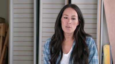 JOANNA: Never have we had
original hardwood floors - Fixer Upper: Behind the Design
