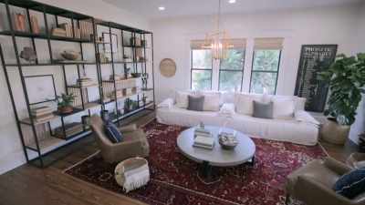 JOANNA: We loved turning
this dated farmhouse - Fixer Upper: Behind the Design