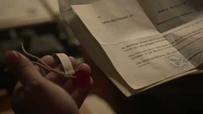 Joao: "Enclosed is a key ring
for the apartment key." - Passport to Freedom