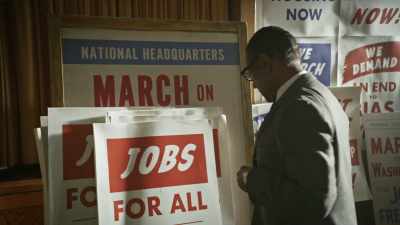"Jobs For All." - Godfather of Harlem