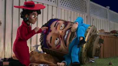Jodie, he hit me. I'm hurt. - Marvel's M.O.D.O.K.