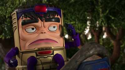 [Jodie] No, wait.
I'm just calling to see how Lou's doing. - Marvel's M.O.D.O.K.