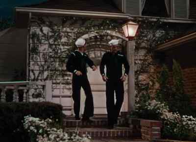 Joe, did you hear what she said?
She's never been so happy. - Anchors Aweigh