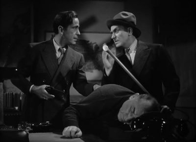 Joe DiMaggio couldn't have done better - All Through the Night