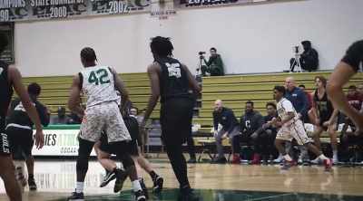 Joe Hampton can't handle
the entry pass from Zeigler. - Last Chance U: Basketball