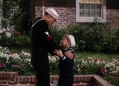 Joe, I was afraid
I wouldn't get to see you again. - Anchors Aweigh