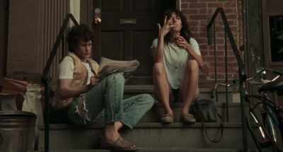 "Joe leaves his job
as a dishwasher - Mapplethorpe