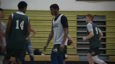 Joe was open.
Joe is the best post receiver in here, - Last Chance U: Basketball