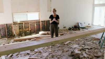 [Joe] When we got in
to the kitchen, - Renovation Impossible