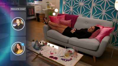 "Joey has invited you to a private chat." - The Circle