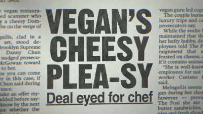 [Joey] To me,
what was significant is like, - Bad Vegan: Fame. Fraud. Fugitives.