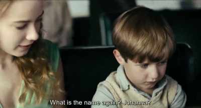 - Johanna, right? Your lover?
- Mhm.
. - Never Look Away