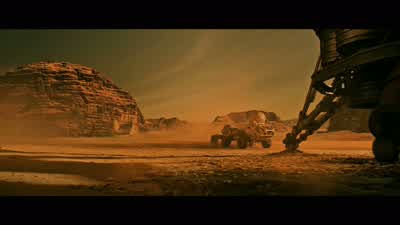 JOHANSSEN: Velocity, 741 meters per second. - The Martian
