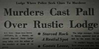 John:
And people said,
"I'm not goin' down there - The Murders at Starved Rock