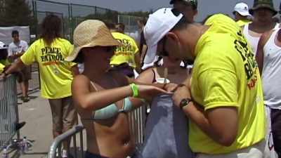 JOHN: At the gates, we had
our most trusted security guys. - Woodstock 99: Peace Love and Rage