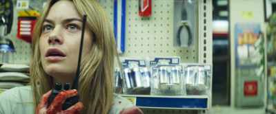 JOHN: Hey, Alice!
MAN: What, shooting at you? - Night of the Hunted