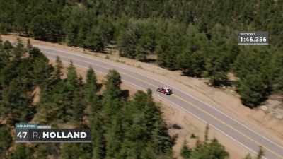 JOHN HINDHAUGH: Coming
through the early part - Pike's Peak: On The Edge