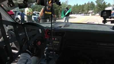 JOHN HINDHAUGH: David
Donohue standing by. - Pike's Peak: On The Edge