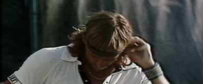 JOHN: It's unheard of to see a person - McEnroe