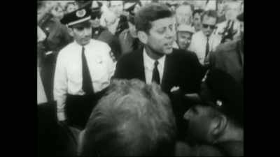 John Kennedy
stops by Las Vegas. - Mafia Spies