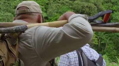 John and Manny
return to the turtle rock - Lost Gold of World War II