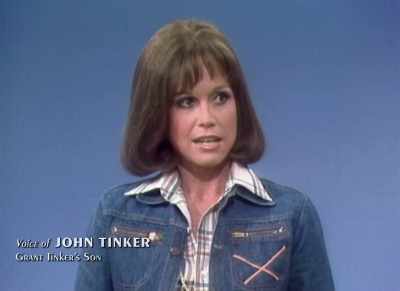 JOHN:
Mary was either fully engaged - Being Mary Tyler Moore