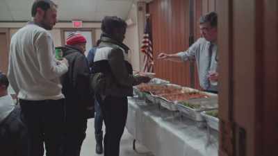JOHN: People were packing up
multiple containers of food - How To with John Wilson