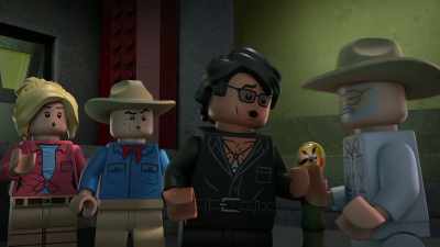 John seems to think, wrongly, - LEGO Jurassic Park: The Unofficial Retelling