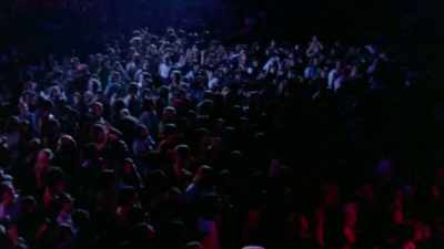 [John] That energy
of the audience - Let There Be Drums!