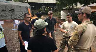 JOHN: There was a demonstration
that was done, - The Rescue