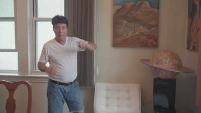 JOHN: They-- Wait.
The-- the aliens, like-- - How To with John Wilson