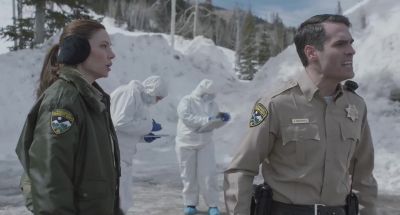 John we're gonna need fingerprints Her top is gone - The Wolf of Snow Hollow