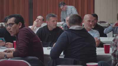 JOHN: When everyone
finally settled down, - How To with John Wilson