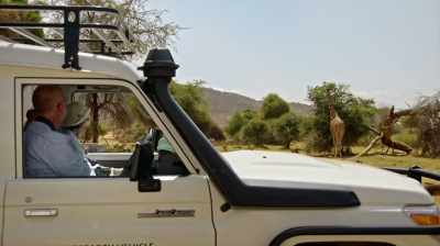 John: Yes, that's right.
You know when they run, - The Woman Who Loves Giraffes