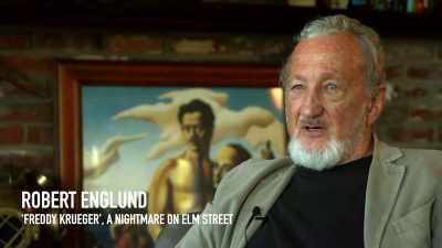 Johnny Depp waltzed in
about a week into the shooting - Hollywood Dreams & Nightmares: The Robert Englund Story