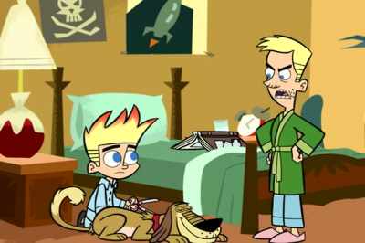 Johnny! How could you
do this to Dukey? - Johnny Test