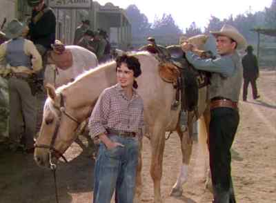 Johnny Sombrero looks mighty
happy about something. - The Duel at Silver Creek