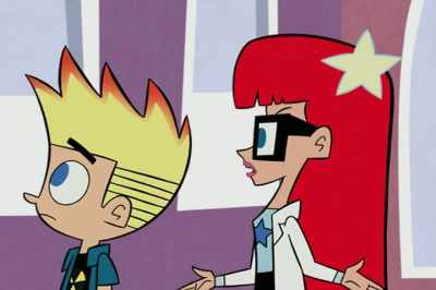 Johnny you took
the "Big-hair-do" Ray - Johnny Test