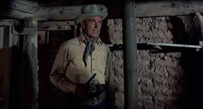 Johnny, you and Pecos tie 'em up,
except Waldo. - Buchanan Rides Alone