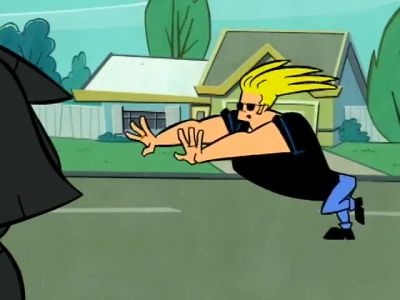 Johnny! You're all
big again! - Johnny Bravo