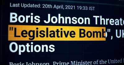JOHNSON THREATENS WITH "LEGISLATIVE BOMB" - Super League: The War for Football